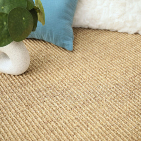 Sisal grosses boucles - Cuba - Orge - Rouleau de 4m x 17m