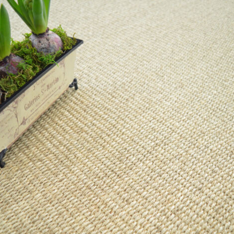 Sol Sisal - Quintana - Blanchi - Rouleau de 4m x 12m