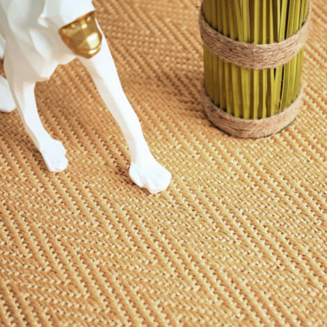 Sisal - Veracruz Chevron - Miel - Rouleau de 4m x 15m (1/5)