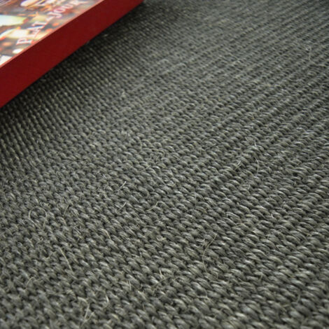 Sol Sisal - Quintana - Anthracite - Rouleau de 4m x 15m (1/5)