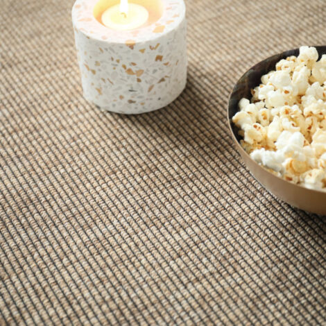 Moquette Tissé plat - Nusa - Beige - Rouleau de 4m x 1m (1/5)