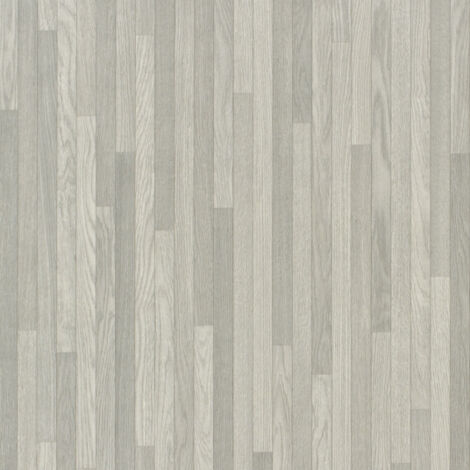 Sol vinyle Textile - effet parquet lames étroites grises - Rouleau de 3m x 5m
