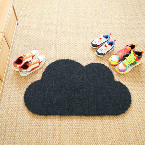 Paillasson Coco - Nuage - Anthracite - 50 x 85 cm (1/4)