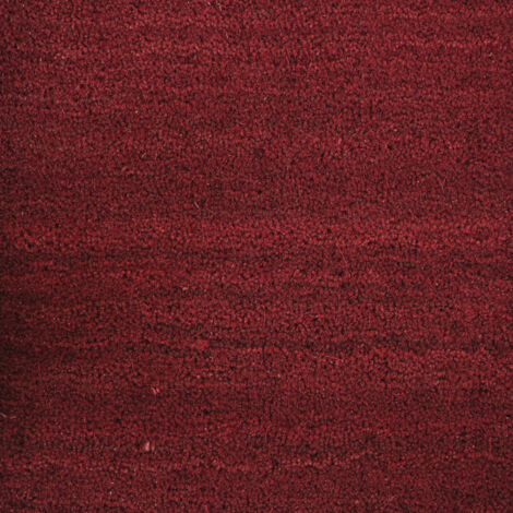 Paillasson - Tapis brosse Coco - Rouge - Ep. 17mm - Rouleau de 2m x 2m (1/4)