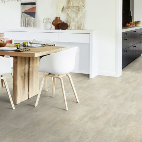 Revêtement De Sol PVC Vinyle Style Carrelage Versailles 200cm Large - 23.90€/m²