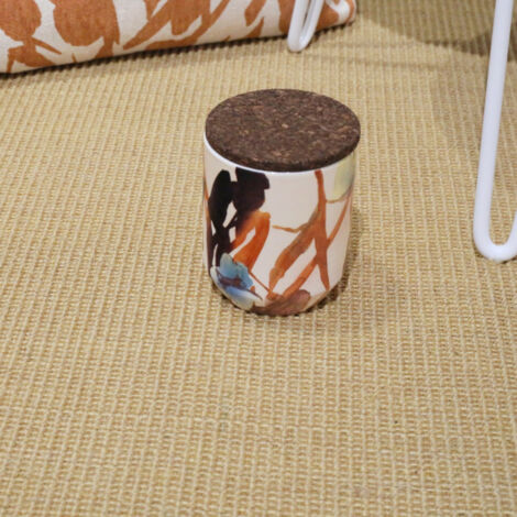 Tapis rond naturel - Sisal Yucatan - Sable - Ø 250 cm (1/2)