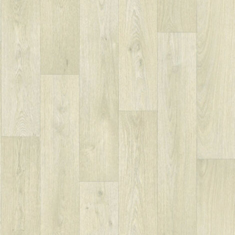 Tarkett – Sol PVC en rouleau imitation parquet bois blanchi – Dimensions 4m x 3m – Épaisseur 2,6mm – Isolation phonique 16dB – Résistance au poinçonnement 0,17mm (1/5)