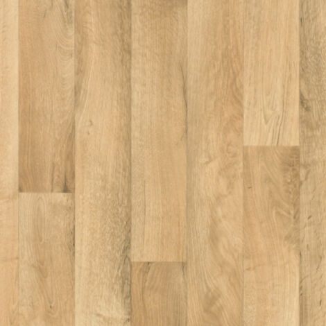 Sol PVC Best - Imitation parquet Hêtre Brun Clair - Rouleau de 3m x 7m