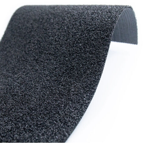 Gazon synthétique - Event classé feu et certifié GRS - Noir - 8 mm - Rouleau de 2m x 6m (1/5)