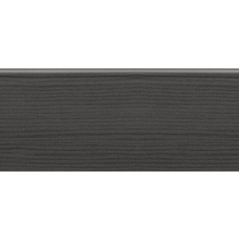 Décoweb – Plinthe bois stratifié 280 cm – Hauteur 6 cm – Épaisseur 1,6 cm – Couleur assortie au sol – Rainure pour passage câbles (1/3)