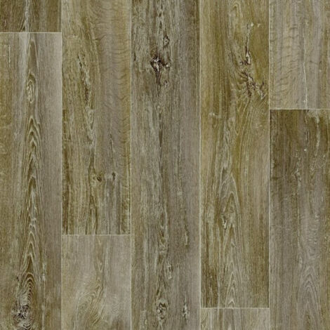 Sol vinyle effet parquet chêne scandinave vieilli - Rouleau de 2m x 4m (1/5)