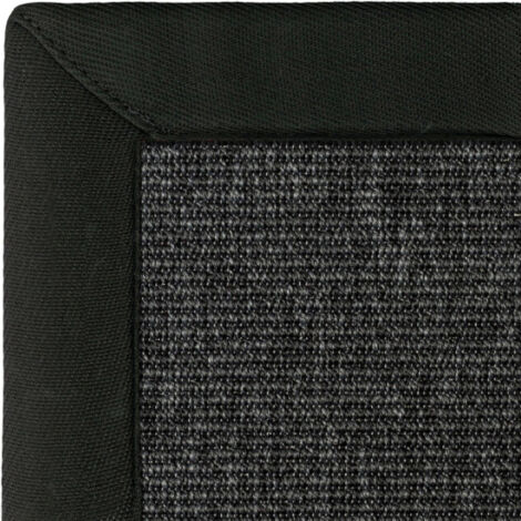 Tapis intérieur / extérieur Nusa - Gris ardoise - Ganse noire - 250 x 350 cm (1/3)