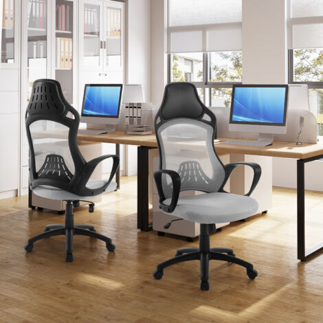 Design Bürostuhl Chefsessel Drehstuhl Schreibtischstuhl Leder Optik Neu