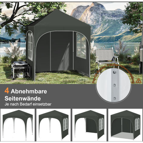 Faszinierend Pavillon 2x2m Gnstig Fotos