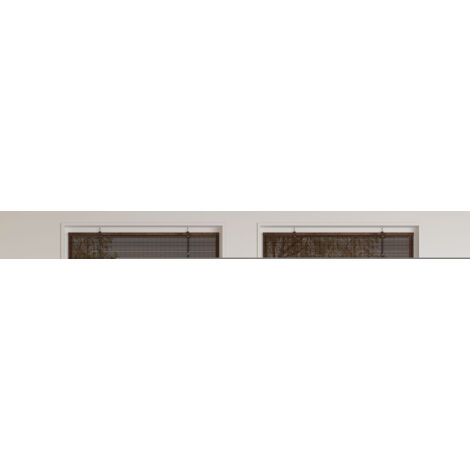 WOLTU Bambusrollo Fenster Sichtschutz Rollos Bambus Jalousie Raffrollo Sonnenschutz Seitenzugrollo Lichtfilter Belüftung Rollo für Fenster Tür Terrasse Balkon Garten, 120x160 cm, Dunkelbraun