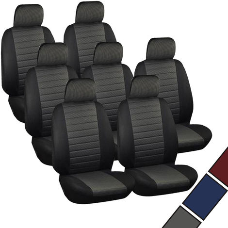 2x Auto Sitzkissen Vorne Sitzauflage Pkw Sitzbezüge Sitzmatte Sitzaufleger  BRAUN