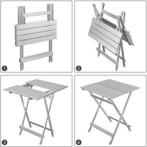 WOLTU Campingtisch Klapptisch Klappbar aus Aluminium