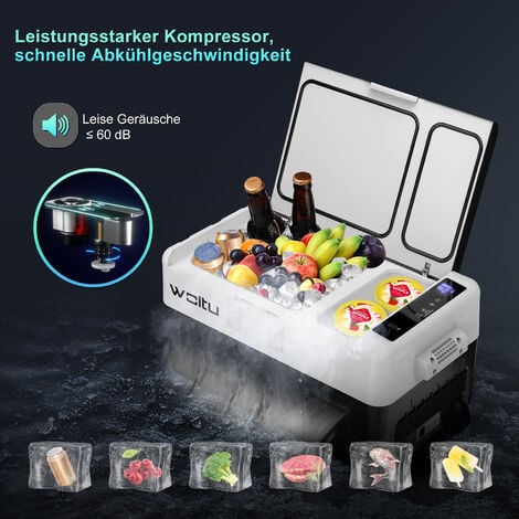 WOLTU elektrische Kompressor Auto Kühlbox, tragbare Mini