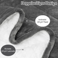 WOLTU Verzwaringsdeken, therapiedeken voor volwassenen