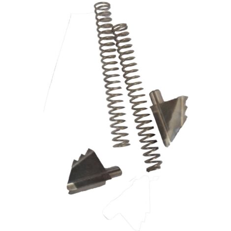 Schnellspannfeder-Set Für Fahrradnaben - 4 Federn + 2 Alu-Muttern | Rutschfest & Stabil