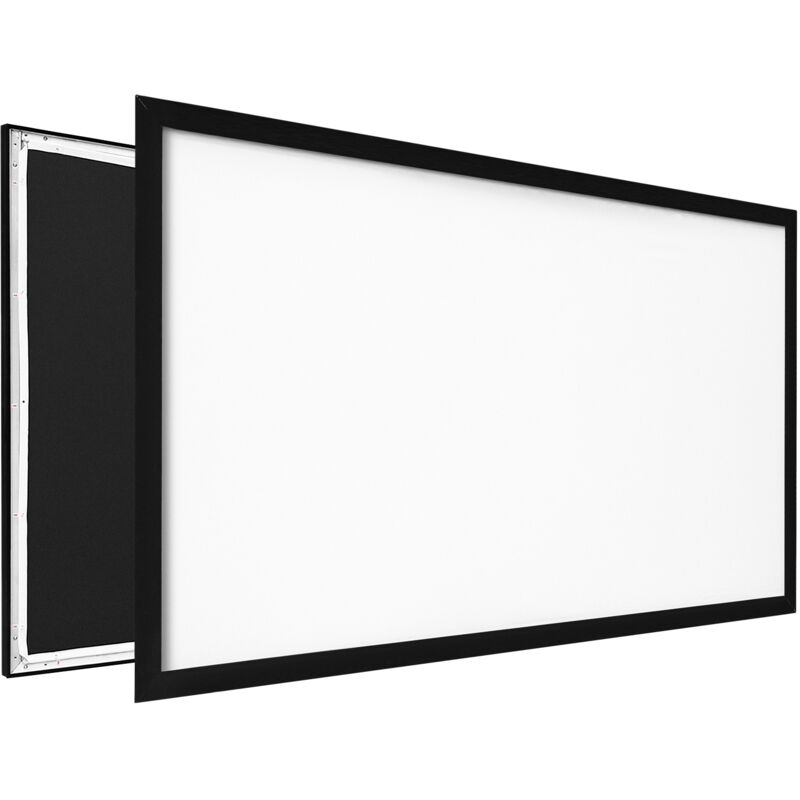 Écran De Projection Motorisé 60 Pouces 16:9 - Compatible 4K/3D - Télécommande Et Commande Filaire - Gain Antireflet - Pour Maison, Bureau, Salle De Classe