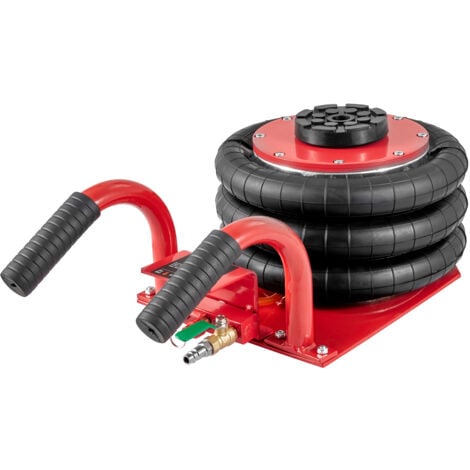 Mophorn Cric pneumatique à triple sac  de 3 tonnes/6 600 lb pour levage de voiture et SUV