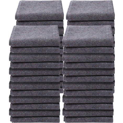 Mophorn – Couvertures de déménagement 72" x 54" – Lot de 24 – Coton recyclé – Protection meubles et sols – Absorption des chocs supérieure