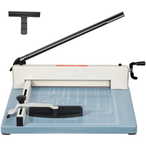 Coupe-papier industriel Mophorn A3, guillotine robuste de 17 pouces, capacité de 500 feuilles avec grilles de guidage de coupe claires pour bureaux, écoles, entreprises et imprimeries
