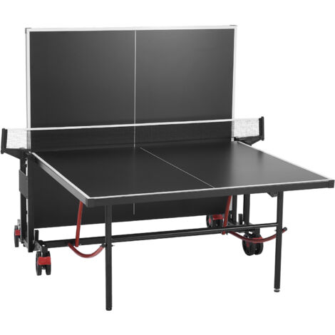 Mophorn – Table de ping-pong professionnelle 274 x 152 x 76 cm – Aluminium toutes saisons – Portable et pliable – Filet à serrage rapide – Grandes roues