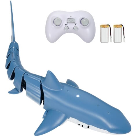 OBEST Requin Télécommandé Avec HD Caméra, 2,4 GHz RC Requin
