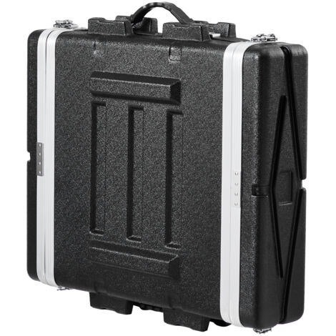 Coffret équipement Audio Coffret Rack Gator Cases GR-2L - 2U Léger Moulé - Profondeur 19.25 - Loquets Robustes - Pour Matériel Audio Rack Léger Abs