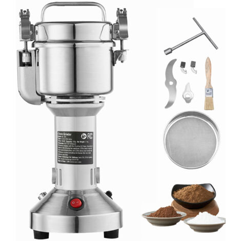 Mophorn – Moulin à grains électrique 150 g – 850 W, 28 000 tr/min, acier inoxydable – Broyage ultra fin pour épices, café, céréales