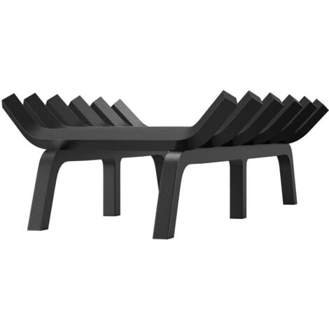 Grilles De Cheminée – Support Robuste Pour Bûches En Acier | Résistant à La Chaleur – Grilles De
