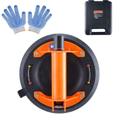 Ventouse Carrelage CJBIN 150kg Avec Pompe - Ventouse Vitrier Robuste Pour Verre, Carreaux Et Plaques