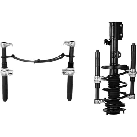 Mophorn – Compresseur de ressorts de jambe de force – Capacité 1200 kg – Supports de sécurité réglables – Compatible douille 3/4' – Étui de transport inclus (1/5)