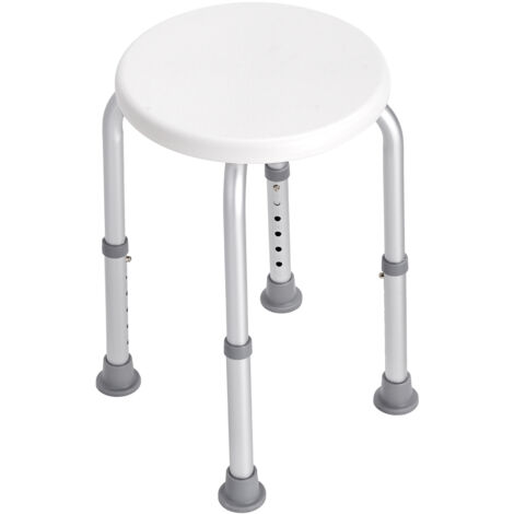 Mophorn – Chaise de douche antidérapante réglable – Pour personnes âgées et handicapées – Capacité 136,1 kg – Installation sans outil
