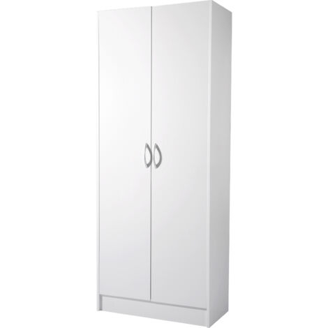 Armoire de garde-manger de cuisine Mophorn, 60 po de hauteur, 110 LBS, 3 étagères, bois d'ingénierie, pour cuisine et salle à manger, matériau en bois d'ingénierie