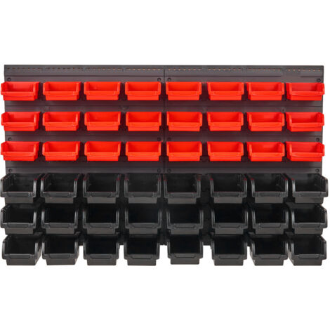 HOMCOM DURHAND Support de Rangement pour Petites Pièces 30 Bacs Amovibles Écrous | Home Depot Canada