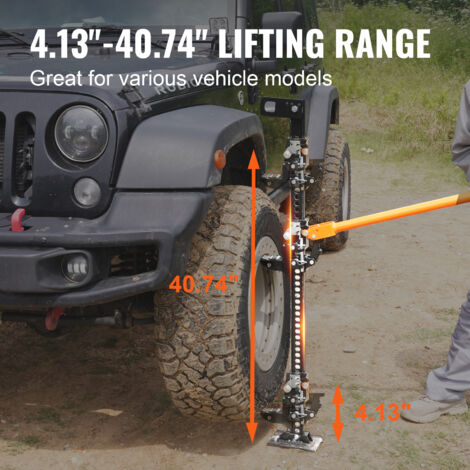 Support De Cric Tout-terrain Tihebeyan Pour Jeep Wrangler JK 2007-2018 – Aluminium T6, Fixation Sans Perçage