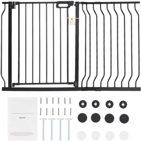 Barrière Pour Chien D'escalier | 70 Cm Large, 54 Cm Haut | 3 Pieds Stables | Sans Perçage
