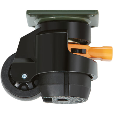 Mophorn – Roulettes de nivellement lot de 4 – Charge 1100 lb – Roues 2 po – Pivot 360° avec poignée – Pieds réglables pour établis et machines