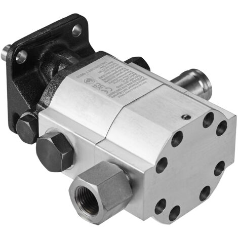 Pompe hydraulique pour fendeuse de bûches Mophorn, 16 GPM, pompe à engrenages à 2 étages 4000 PSI, entrée 1" sortie 1/2" NPT, 3600 tr/min en aluminium, pour fendeuses de bûches à montage