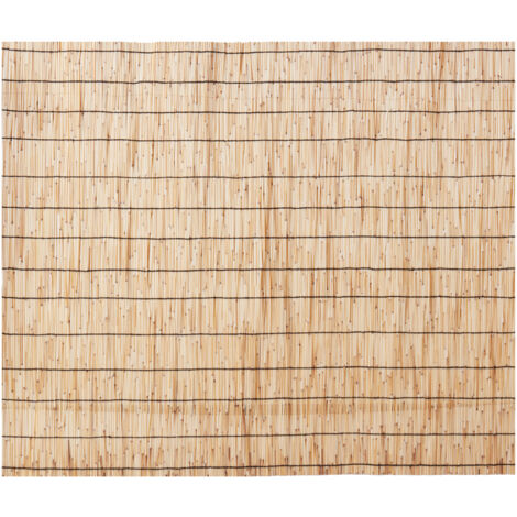 UNUS Garden Herbes En Roseau Déco Jardin - Aspect Rouille - Piquet Métal 75cm - Pour Balcon & Terrasse
