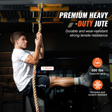 Corde à Sauter Freestyle Rush Athletics - 3m Avec Poignées Longues Et Options Perles/PVC
