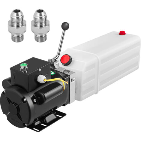 Mophorn Unité de puissance hydraulique pour élévateur de voiture 6L, 220 V 50 Hz 1 ph, 2750 PSI, élévateur automatique, garage