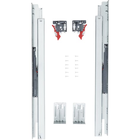 Lot De 10 Paires De Glissières De Tiroir à 3 Sections Pour La