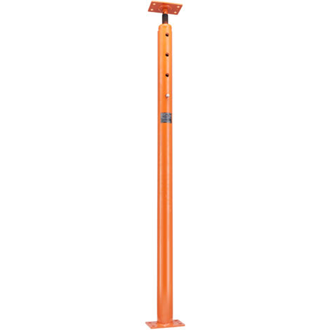 Mophorn Cric de sol House, plage de hauteur de 53 à 93 pouces, capacité de charge maximale de 18 000 lb, poteau de vérin télescopique en acier réglable pour le nivellement du sous-sol (1/5)