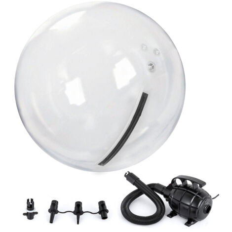 Mophorn – Boule de Zorb gonflable 2M – Marche sur l'eau – Fermeture éclair TIZIP allemande – Matériau PVC/TPU écologique – Charge max 180 kg