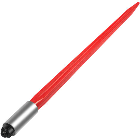 Mophorn Lance à foin  de 32 po, capacité de 1 350 lb, pique à balle à fixation rapide pour balles carrées, diamètre de 1,4 po