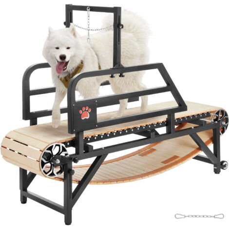 Mophorn Tapis roulant pour chiens de taille moyenne, capacité de 220 lb, non électrique (1/5)